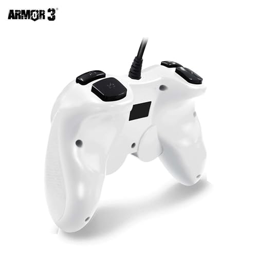 Image of Armor3 inchNuplay inch Wired Game Controller for PS3 (White)