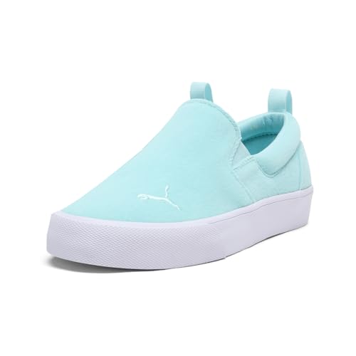 PUMA Womens Bari Comfort Slip On Sneakers Shoes Casual - Blue - Size 7 M2