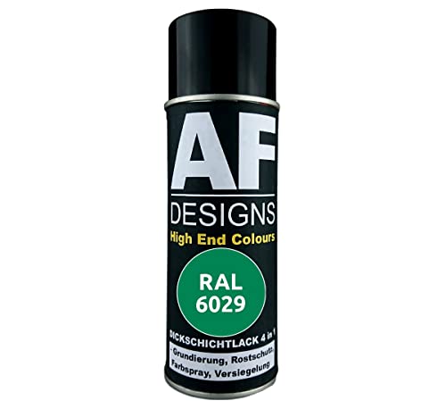 Alex Flittner Designs Rust Protection Paint 4-in-1 RAL 6029 Mint Green Metal Protective Paint Spray Rust Protection Paint Spray Can