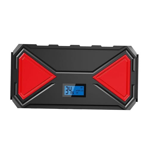 Gatuida 1satz Multifunktionales Auto Notstartgerät Mit Powerbank-Funktion Inklusive Stabiler Stromversorgung Und Leistungsstarker Taschenlampe Für Unterwegs