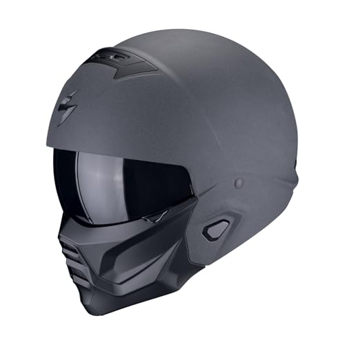 Casque Scorpion Exo-Combat II réglé en taille XS pour éliminer les secousses de vent en moto - 2