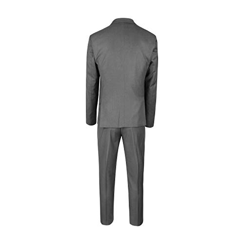 Terno masculino slim 2 botões corte Italiano Grafiti Onix Cor:Cinza;Tamanho:58