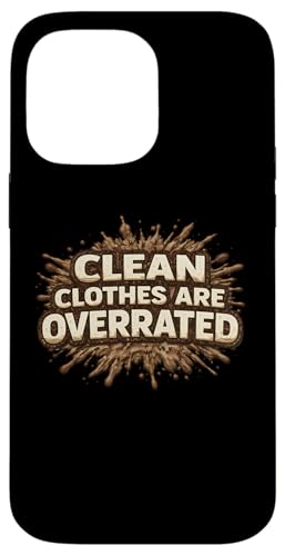 Clean Clothes Are Overrated�_�[�g�o�C�N�o�C�NBMX���C�_�[ �X�}�z�P�[�X iPhone 14 Pro Max �p