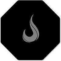 Tapete Gamer Rise Mode, Preto, 100x100cm - RM-TPG-02-B