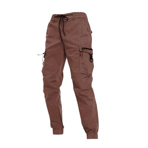 Pantalon cargo pour homme fini les clés perdues avec les poches zippées
