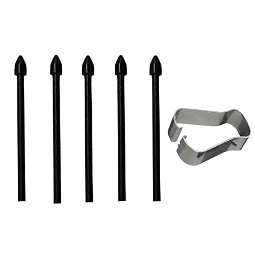 Rainao Touch Stylus Tool, Hochwertige Spitzen Spitzenspitzen Ersatzspitzen für Samsung S Pen, 5er Set Universal Ersatzspitzen Spitzen für Tab S7/für S6