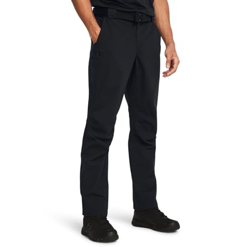 Under Armour Men's Enduro Elite Flat Front Pants, 001 Black, 30/32 - image 1