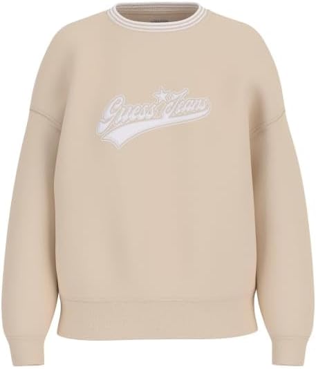 [ゲス] カジュアル GUESS JEANS CN OS PUFF STAR SWEAT レディース