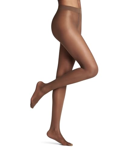 FALKE Damen Strumpfhose Pure Matt 20 DEN W Ti transparent einfarbig 1 Stück Braun Espresso 5188 XL