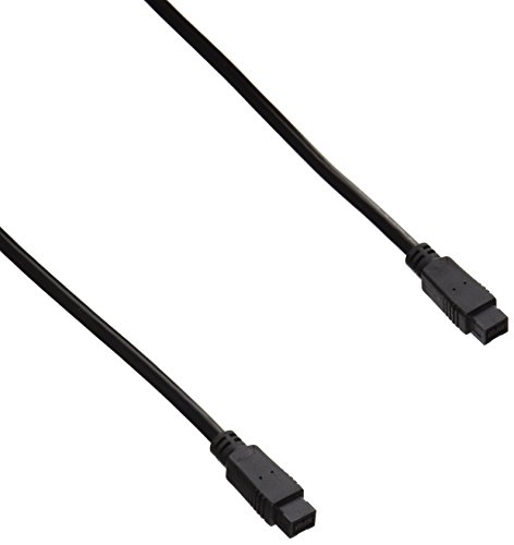 Monoprice 15-Feet Ieee-1394 Firewire Ilink Dv Cable 6P-6P M/M, Black (100033) #TOP1