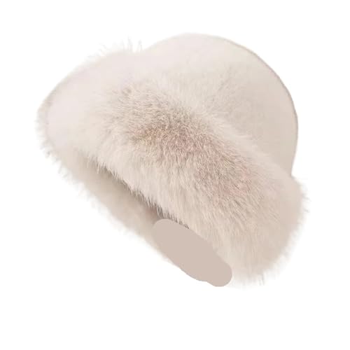 Bonnet en fourrure pour femme pour stopper le froid aux oreilles en hiver et au ski