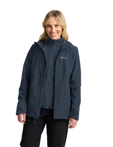 Jack Wolfskin Moonrise 3in1 Jkt W veste femme randonnée imperméable chaude