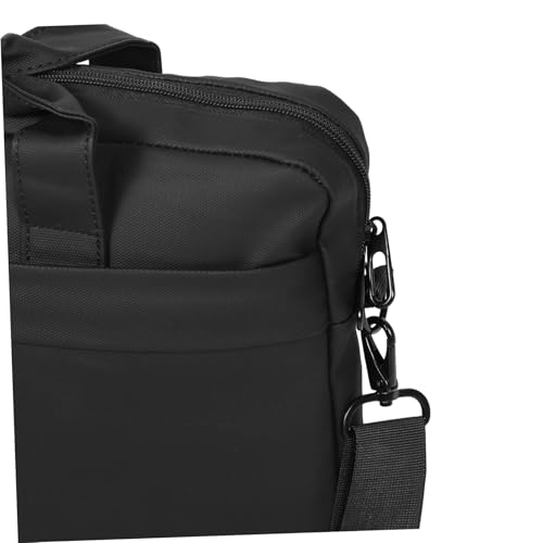Bolso maletín para portátil negro con diseño minimalista uonlytech 3