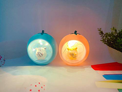 Veilleuse bébé hamster LED pour l'allaitement en chambre et la sécurité des couloirs