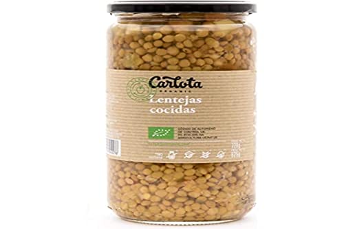 Carlota Organic Lentejas Cocidas 720 gr Cover