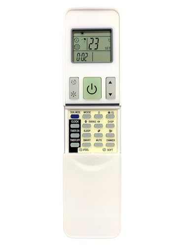 Image of Upix AC Remote No. 118 (No Backlight), Compatible /Replacement for Llyod AC Remote Control (Exactly Same Remote Will Only Work)