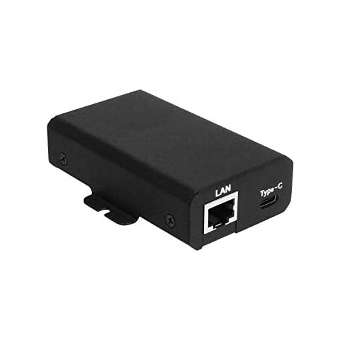 PoE to USB-C PD Power Adapter 50W with Gigabit Ethernet & Smart Power Management Cover