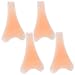 Beaupretty 4 Pezzi Adesivo Invisibile Silicone per Intimo Donna Inserti Leggeri e Autoadesivi per Leggings e Costumi Protezione Privacy Chiara Copertura Senza Cuciture immagine