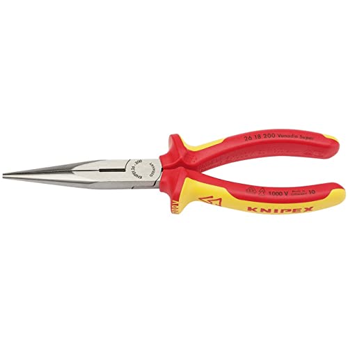 Knipex 32012 200mm Fully Insulated Long Nose Pliers