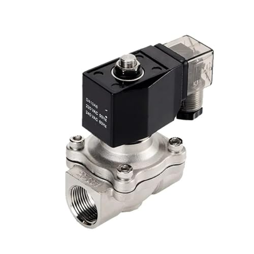 Électrovanne de précision en acier inoxydable DN20 3/4 po avec indicateur actif 12V