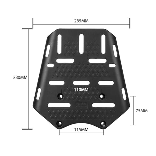 Support boîtier supérieur PCX 150 accessoire fixation rétractable sécurité selle - 2