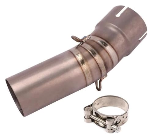 moto silenziatore scarico Per BMW F650GS F700GS F800GS F800R F800GT 2009-2016 Tubo Di Scarico Per Motocicletta Collegamento Centrale Espace Silenziatori Finali(Titanium Alloy)