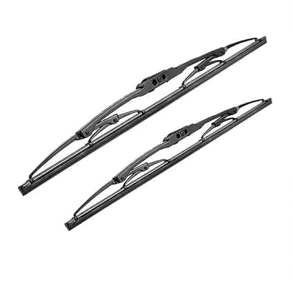SUPERWHEELZ Premium Metal Car Wiper Blades for INVICTO, Driver Side 24 Inch and Passenger Side 16 Inch, Heavy Duty Metal Frame, Natural Rubber OEM Fit Front Windshield Wipers for All Weather Set of 2-image-33
