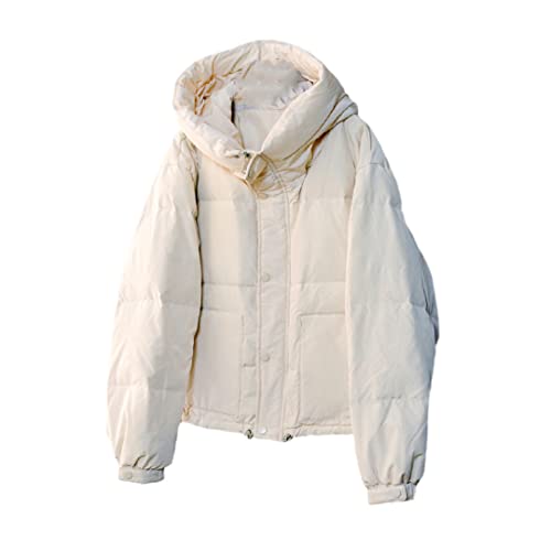 Veste de neige ample pour femme doudoune en duvet de canard idéale pour les balades hivernales M
