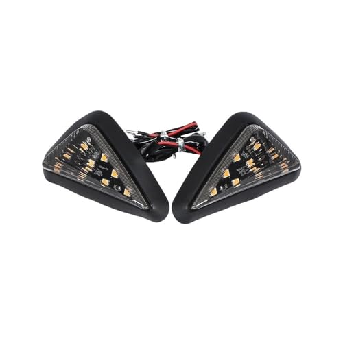 Clignotants moto interrupteur triangulaire ABS résistant aux intempéries