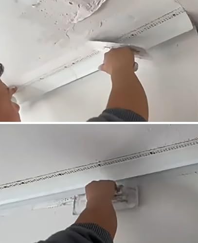 LED-Kronenleisten für indirekte Beleuchtung, 15 mm Aluminium-Lichtleiste, 1 m Putzprofil für elegante Heimdekoration und dekorative Beleuchtungslösungen