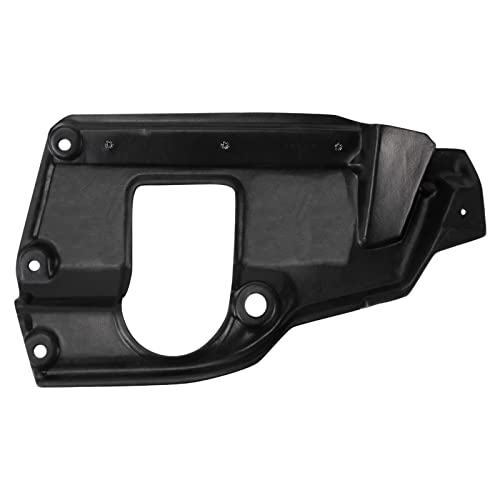 Image of TRQ Left Engine Splash Shield Black Drivers Side Compatible with 2008-2021 Toyota Land Cruiser TO1250128