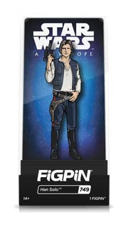 FiGPiN Star Wars Han Solo 749 broche de collection pour sac et veste