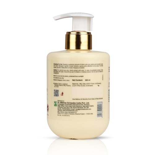 Image of Boericke & Tafel Moisturizing Body Lotion - With Shea Butter,Vitamin E & Coconut Oil | Non greasy formulation for glowing, smooth & hyderating skin| Suitable for all skin types -300 ml (Pack of 1)