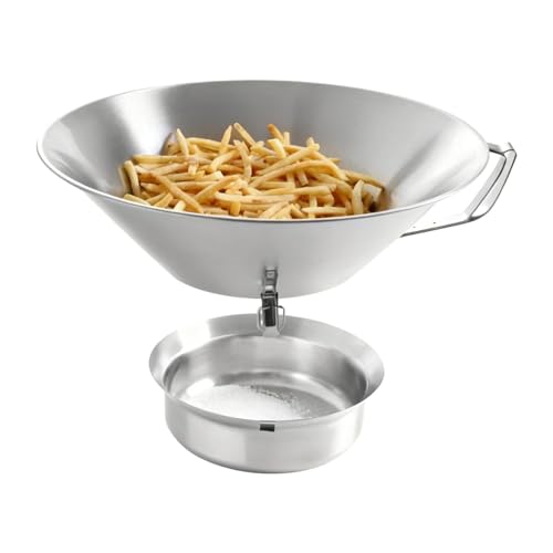 Oil Strainer,Stainless Steel Fine Mesh Kitchen Gadgets | Oil Strainer for Deep Fryer - for Home Restaurant BBQ Frying Draining M