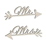 Panneau de flèche en bois - idéal pour la porte d'entrée, le jardin, la décoration murale de la chambre, le panneau de signalisation de mariage