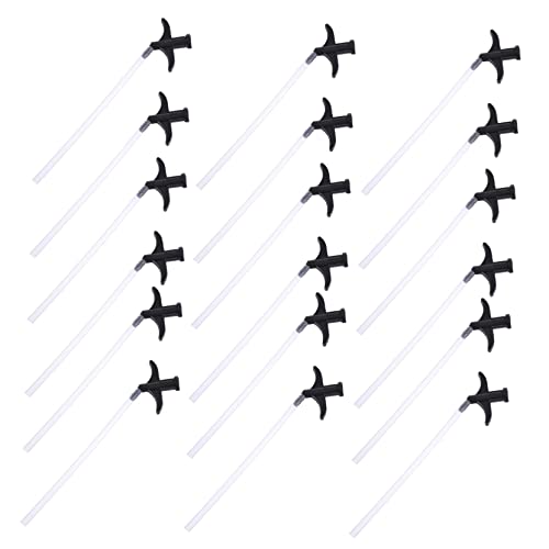 NAMOARLY 50pcs Spray Foam Nozzle Tips Replacement Nozzles for Caulking Tube Plastic Beauty Seam Tube Set