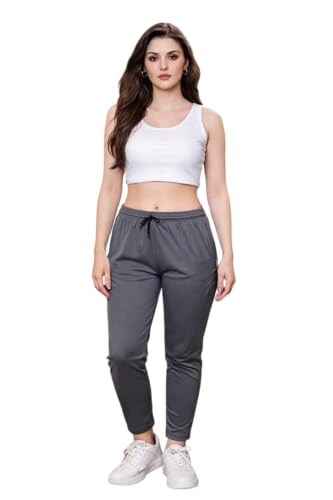 Image of Shiv Textiles Women's Polyester Solid Trackpant (Pack of 3 Track Pant)
