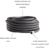 Gilmour 5/8 x 50' Round Weeper Soaker Hose for Garden Beds, Drip Irrigation Outdoor Hose, Flexible Garden Hose for Vegetable Gardens, Flower Beds, Lawns, and Orchards