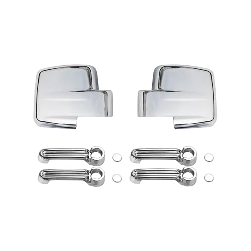 Autocollants couverture poignée porte et coque rétroviseur Dodge Nitro