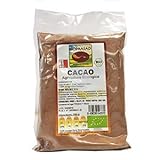 Biológico Bioprasad - Cacao Polvo Desgrasado Bio 500 Gramos - Sin Gluten Sin Lactosa - Procedente De Agricultura Ecológica