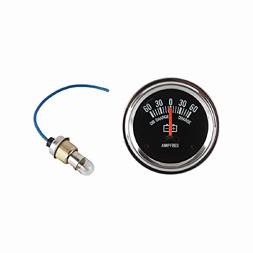 Complete Tractor 3000-0551 60 Amp Meter Ammeter Compatible With/Replacement For John Deere Tractor A0Nn10670A, Ford Tractor A0Nn10670A, #TOP20