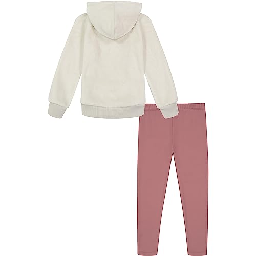 Image of Under Armour Girl's 2-piece Sweatshirt and Leggings Outfit Set