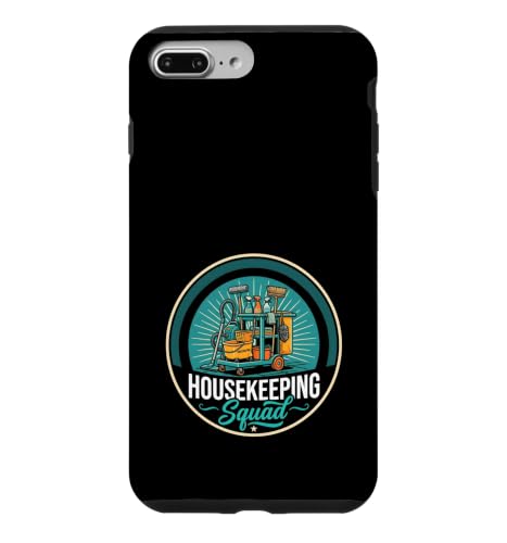 HousekeepingSquad���B���e�[�W�N���[�j���O�N���[�B �X�}�z�P�[�X iPhone 7 Plus/8 Plus �p