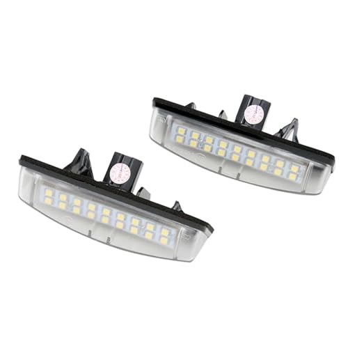 Luz de matrícula para Toyota Camry y Avensis ideal para viajes nocturnos seguros por carretera