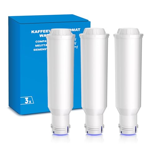 Filswa Filtre à Eau Compatible KRUPS & Melitta – Cartouche Filtrante Remplace F088, EA829S, 192830 Pro, TCA6041, CM200110 – Claris Aqua Filter System,...