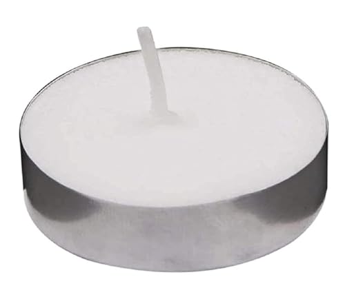 Image of Mkd2 Rise Wax Tealight Candles (Pack of 6) Smokeless Unscented Tea Light Candles for Diwali, Puja, Home Decoration & Aroma Diffuser
