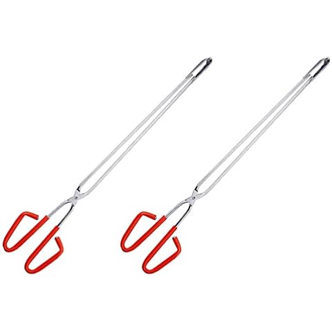 BESTonZON 2 Stücke Edelstahl Müllzange Müllgreifer Müll Zange Greifzange Garten Greifer Müllpicker Abfallzange Müllaufsammler Abfall Picker Greifhilfe Greifarm Cover