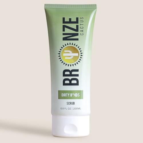 Dirty B*!@S Exfoliating Body Scrub - Ultra Fine Exfoliating Scrub for Flawless Tan - Removes Dead Skin & Rough Patches - Pre-Tan Prep for Smooth Skin - Body Scrubs for Women and Men