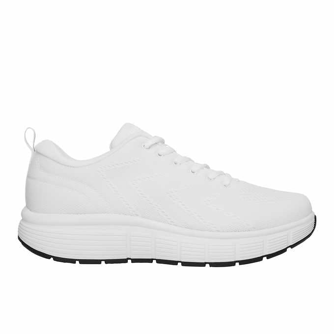 Kirkland Signature Men's Sneaker Comfort Walker Shoes, White - US Size 10.5, 77789103