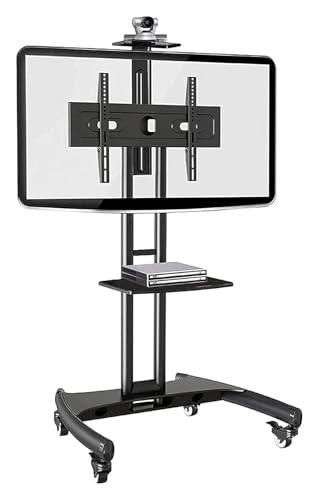 Soporte móvil para TV con ruedas y ajuste de altura